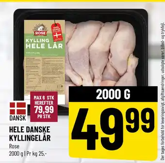 Løvbjerg HELE DANSKE KYLLINGELÅR tilbud