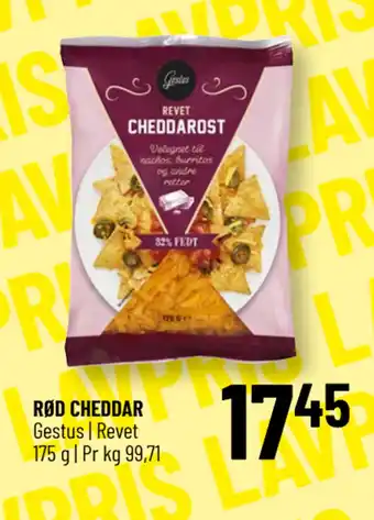 Løvbjerg RØD CHEDDAR tilbud