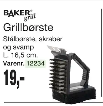 Harald Nyborg Grillbørste tilbud