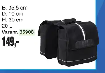 Harald Nyborg Cykeltaske dobbelt tilbud