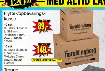 Harald Nyborg Flytte-/opbevaringskasse tilbud