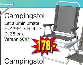 Harald Nyborg Campingstol tilbud
