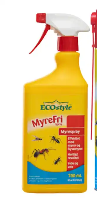 Harald Nyborg MyreFri spray Med pumpe tilbud