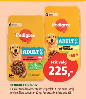 Maxi Zoo PEDIGREE tørfoder tilbud