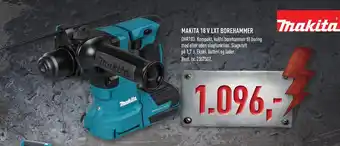 Johannes Fog MAKITA 18 V LXT BOREHAMMER tilbud