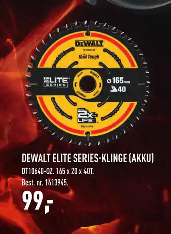 Johannes Fog DEWALT Elite Series-Klinge (AKKU) tilbud