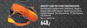 Johannes Fog MASCOT F1600-909-01098 SIKKERHEDSSKO tilbud