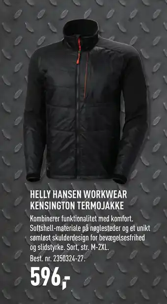 Johannes Fog HELLY HANSEN WORKWEAR KENSINGTON TERMOJAKKE tilbud