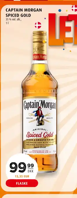 Scandinavian Park CAPTAIN MORGAN SPICED GOLD tilbud