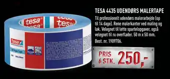 Johannes Fog TESA 4435 UDENDØRS MALERTAPE tilbud