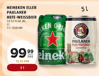 Scandinavian Park HEINEKEN ELLER PAULANER HEFE-WEISSBIER tilbud