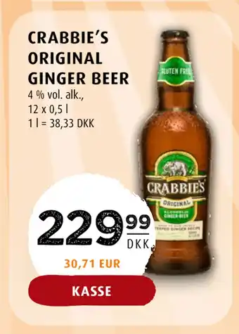 Scandinavian Park CRABBIE’S ORIGINAL GINGER BEER tilbud