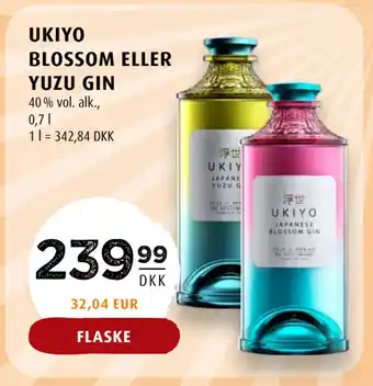 Scandinavian Park UKIYO BLOSSOM ELLER YUZU GIN tilbud