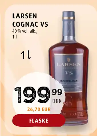 Scandinavian Park LARSEN COGNAC VS tilbud