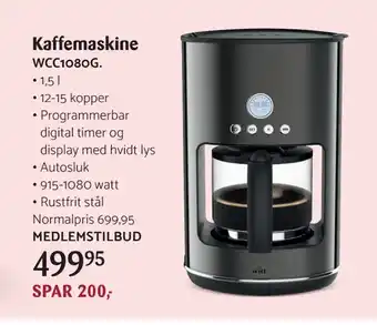 Kop & Kande Kaffemaskine tilbud