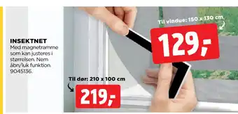 jem & fix INSEKTNET tilbud