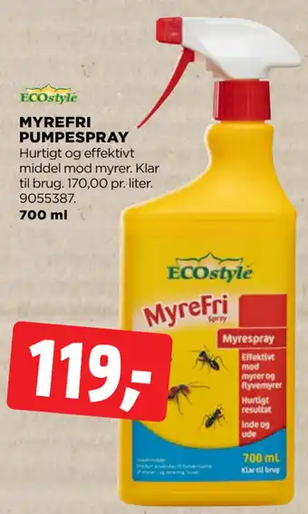 jem & fix MYREFRI PUMPESPRAY tilbud
