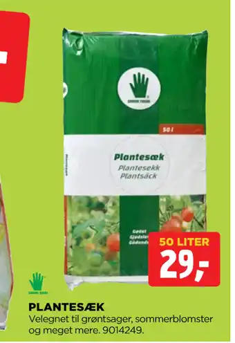 jem & fix PLANTESÆK tilbud