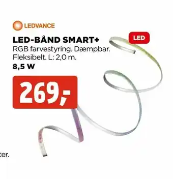 jem & fix Led-bånd smart+ tilbud