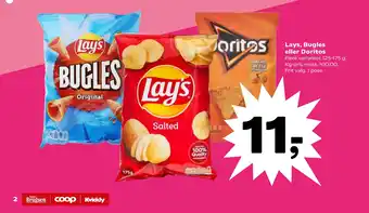 Lays, Bugles eller Doritos