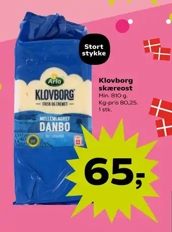 Coop.dk Klovborg skæreost tilbud