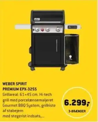 XL-BYG WEBER SPIRIT PREMIUM EPX-3255 tilbud