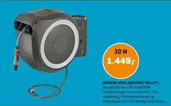 XL-BYG GARDENA VÆGSLANGEBOKS ROLLUP L tilbud