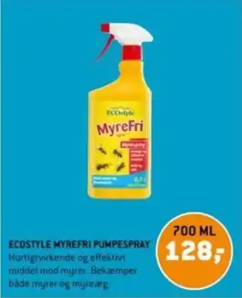 XL-BYG ECOSTYLE MYREFRI PUMPESPRAY tilbud