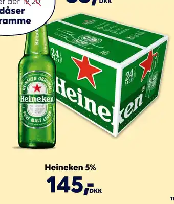 BorderShop Heineken 5% tilbud
