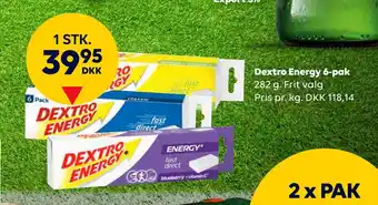 BorderShop Dextro Energy 6-pak tilbud