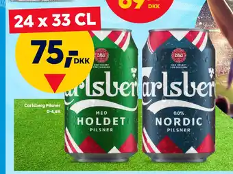 BorderShop Carlsberg Pilsner 0-4,6% tilbud