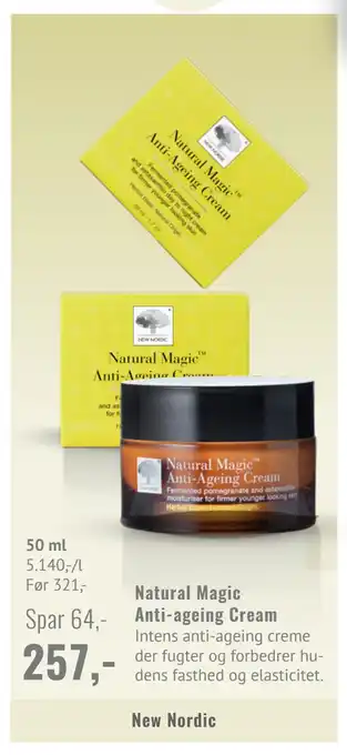 Helsam Natural Magic Anti-ageing Cream tilbud