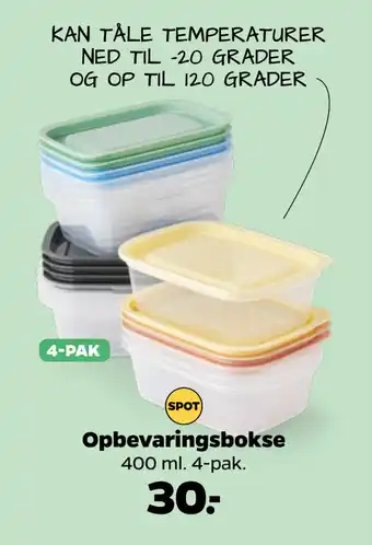 Netto Opbevaringsbokse tilbud