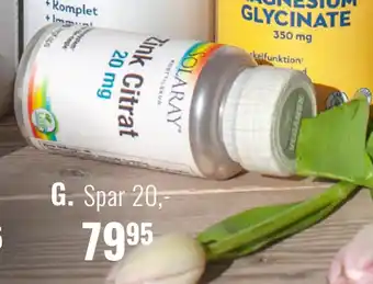 Helsam Zink Citrat tilbud