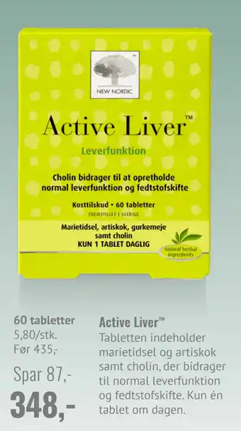 Helsam Active Liver tilbud