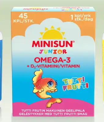 Helsam Minisun Omega-3 Junior tilbud