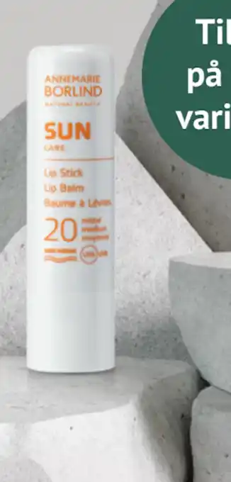 Helsam Lip Balm SPF 20 tilbud