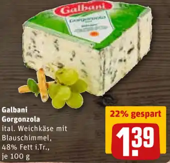 REWE DE Galbani Gorgonzola 100g tilbud