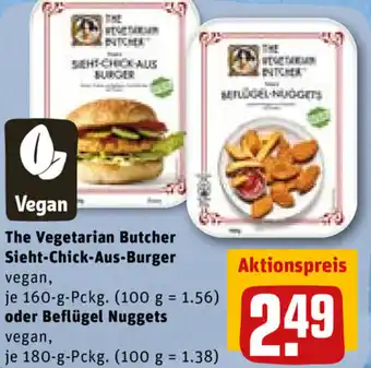 The Vegetarian Butcher Sieht-Chick-Aus-Burger Oder Beflügel Nuggets