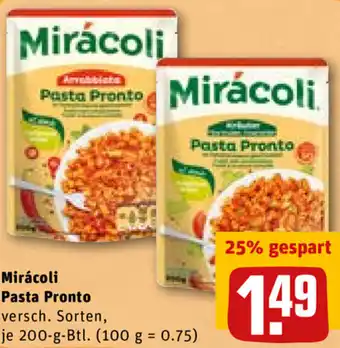 REWE DE Miràcoli Pasta Pronto 200g tilbud