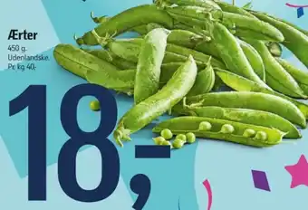 Føtex Ærter tilbud