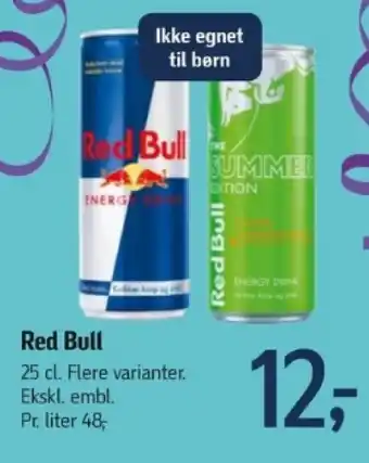 Føtex Red Bull tilbud