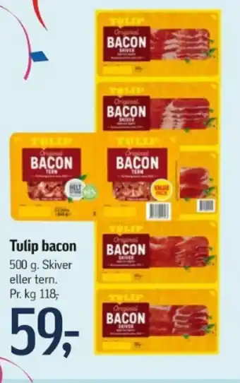 Føtex Tulip bacon tilbud