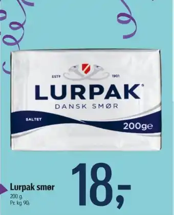 Føtex Lurpak smør tilbud