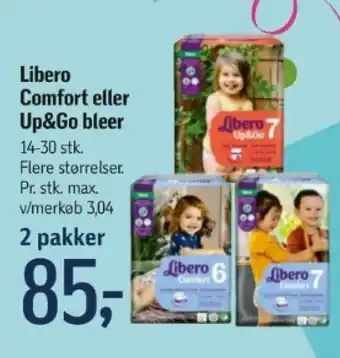 Føtex Libero Comfort eller Up&Go bleer tilbud