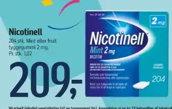 Føtex Nicotinell tilbud