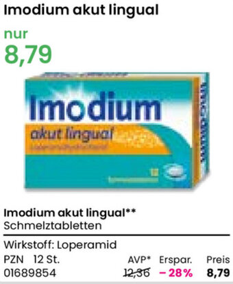 REWE DE Imodium Akut Lingual tilbud