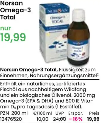 Norsan Omega-3 Total