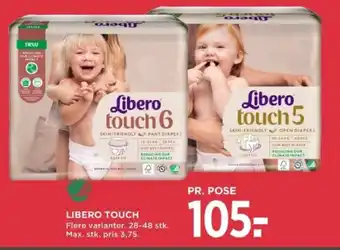 MENY LIBERO TOUCH tilbud