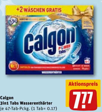 Calgon 3in1 Tabs Wasserenthärter